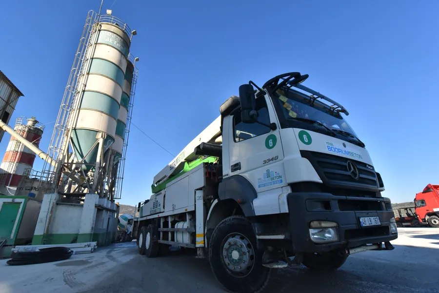 Hazır beton üretiminde bölgesel güç